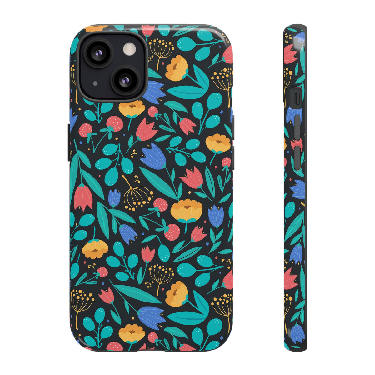 Colorful Little Flower Design Phone Case – Bright and Cheerful Floral Phone Cover