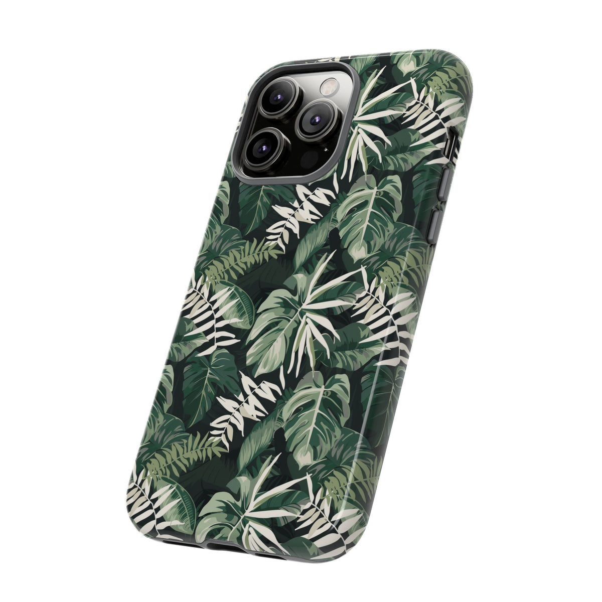 Jungle Pattern Phone Case – Exotic & Lush Design for Your Phone 351