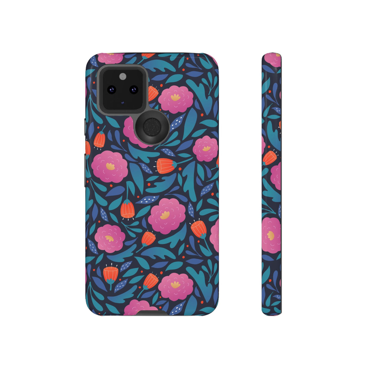 Colorful Little Flower Design Phone Case – Bright and Cheerful Floral Phone Cover 2