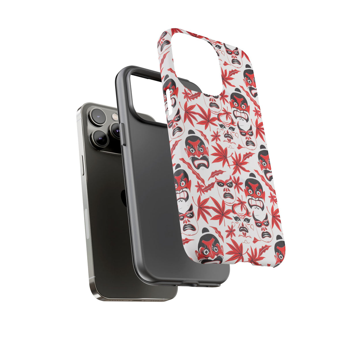 Japanese Pattern Phone Case – Elegant & Timeless Design for Your Phone 125