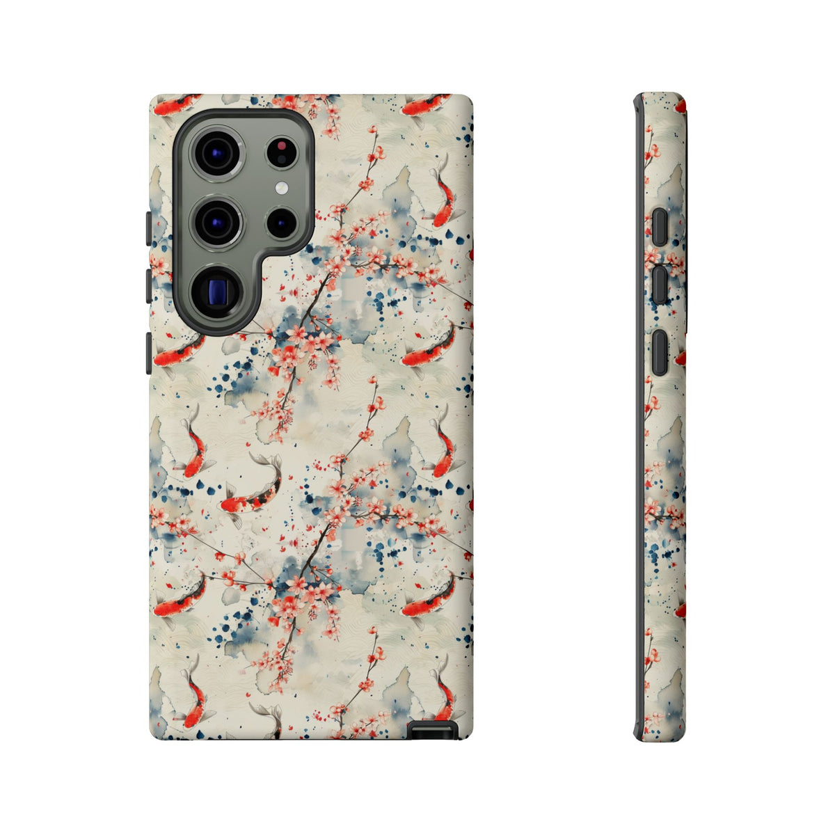 Japanese Pattern Phone Case – Elegant & Timeless Design for Your Phone 073