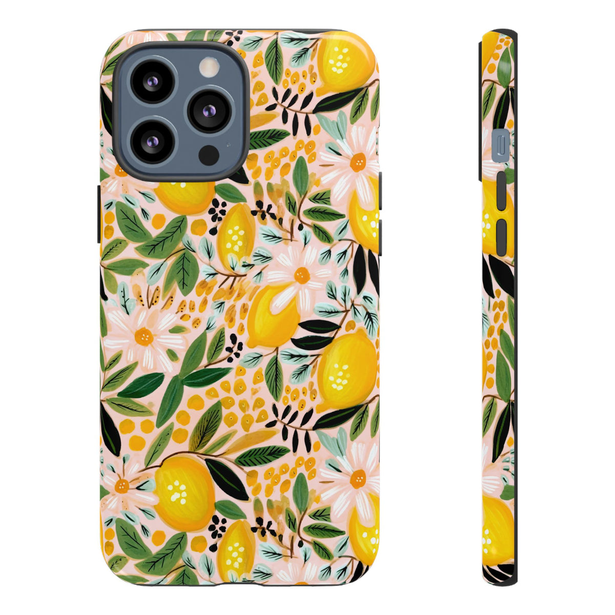 Cute Summer Lemons Phone Case – Refreshing Citrus Design for Your Phone 2