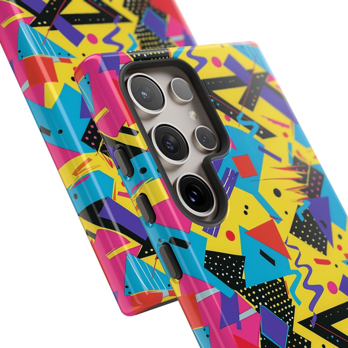 90s Themed Seamless Pattern Phone Case – Embrace Retro Style and Protection 223