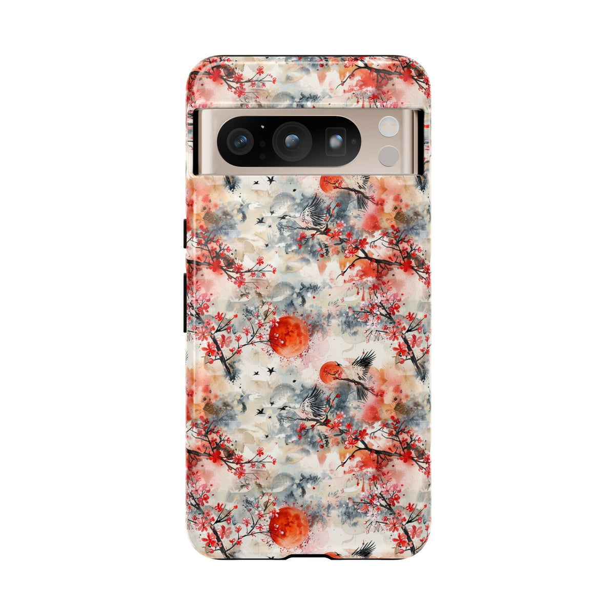 Japanese Pattern Phone Case – Elegant & Timeless Design for Your Phone 110