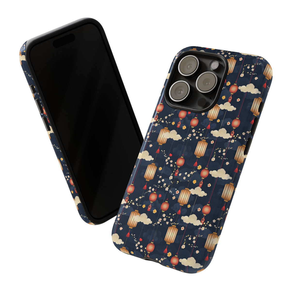 Japanese Pattern Phone Case – Elegant & Timeless Design for Your Phone 470