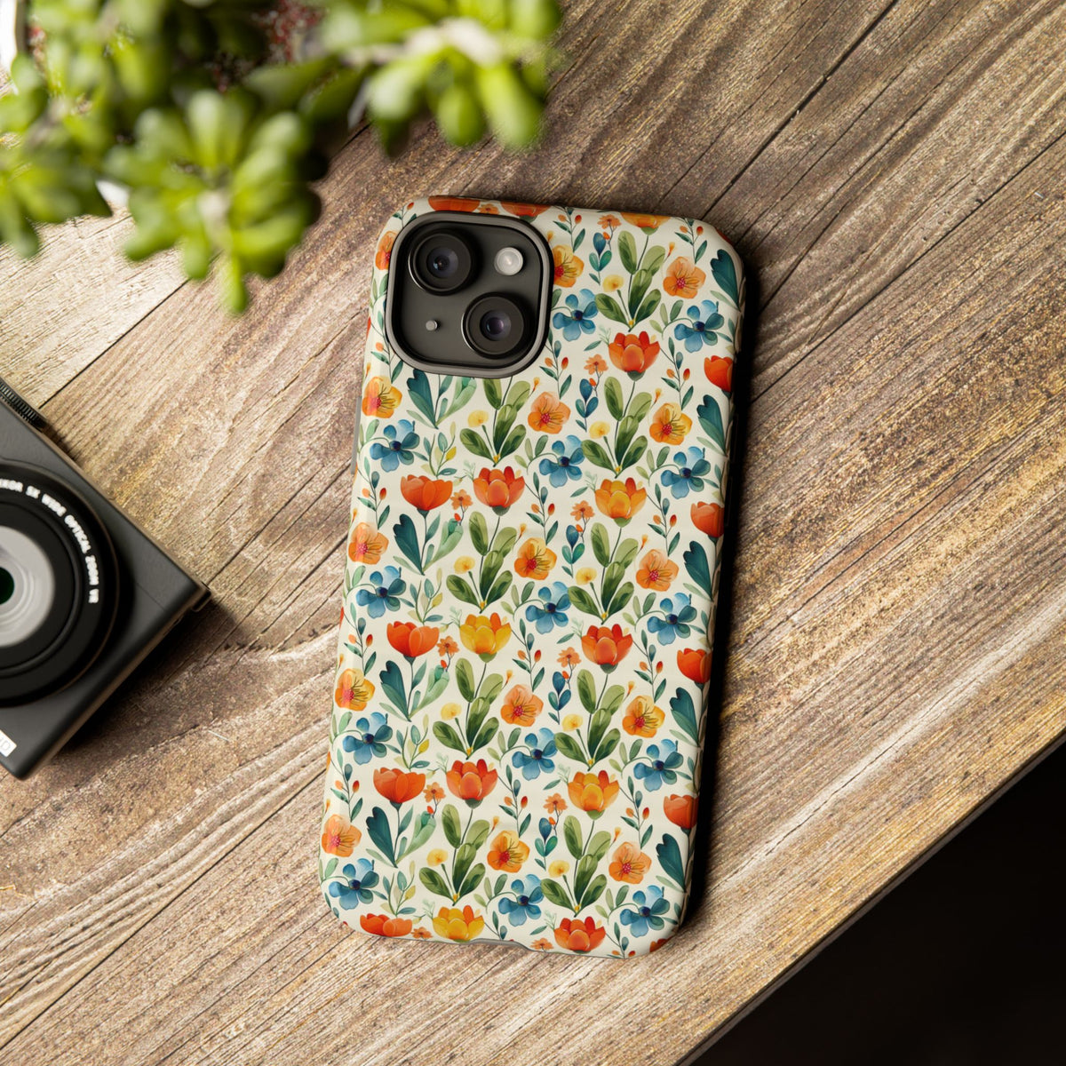 Spring Pattern Phone Case – Fresh & Vibrant Design for Your Phone 398