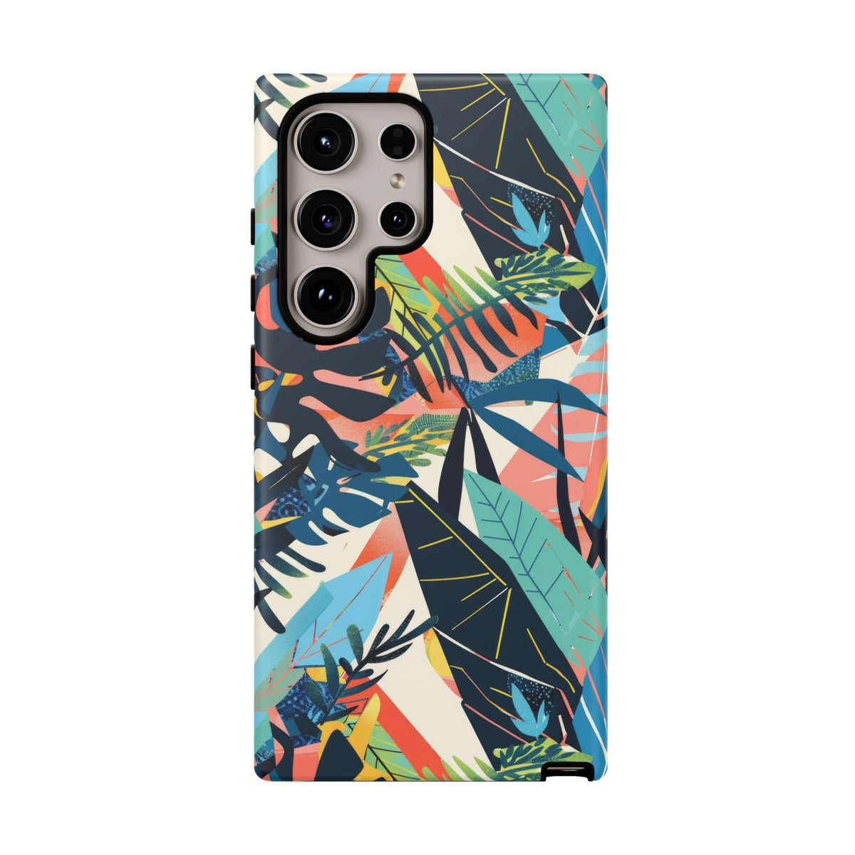 Jungle Collage Phone Case – Vibrant & Durable