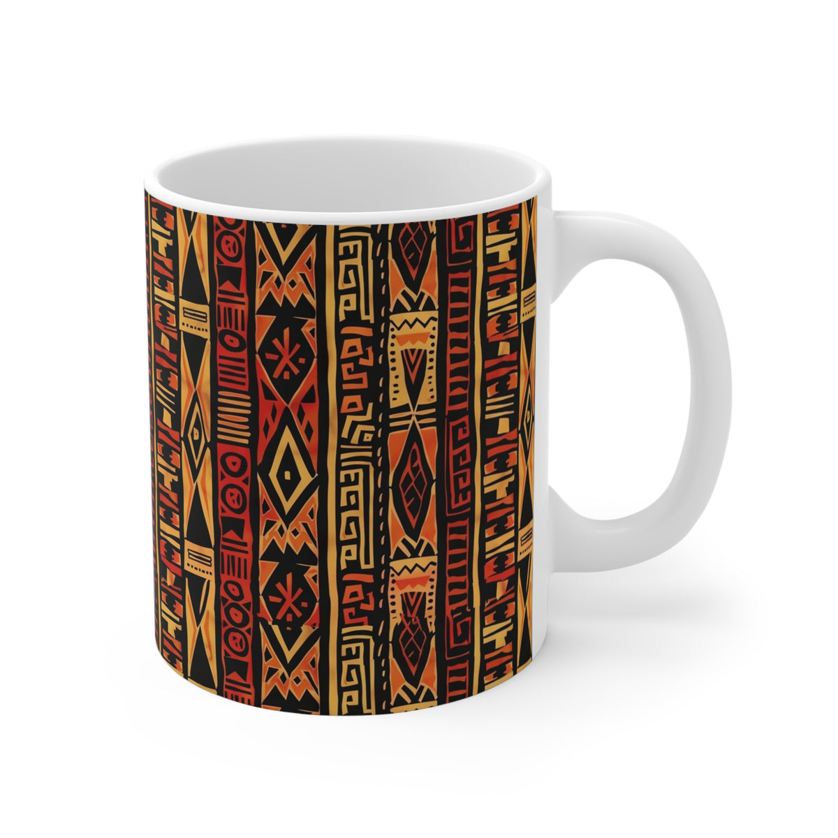 All-Over African Pattern Coffee Mug 693