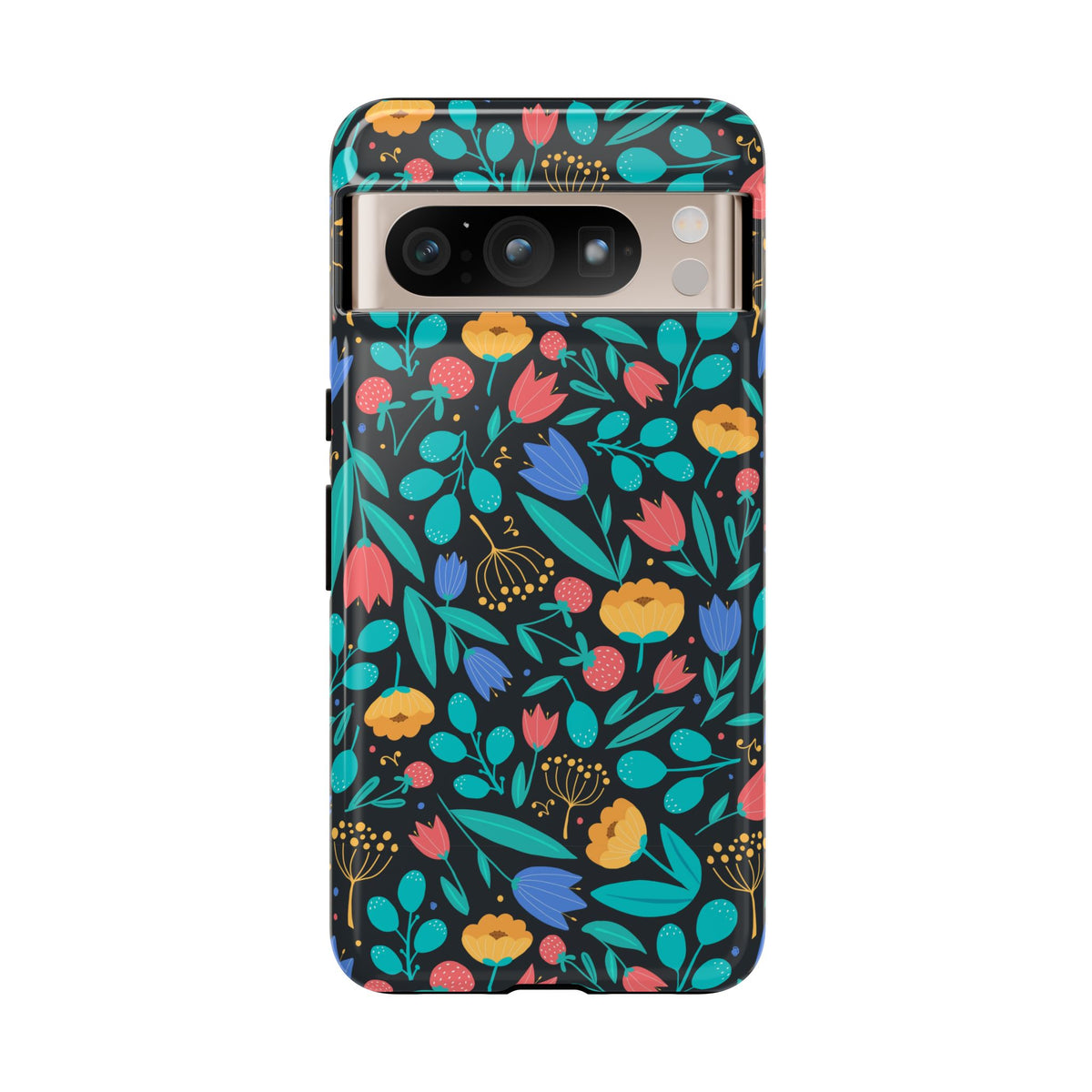 Colorful Little Flower Design Phone Case – Bright and Cheerful Floral Phone Cover