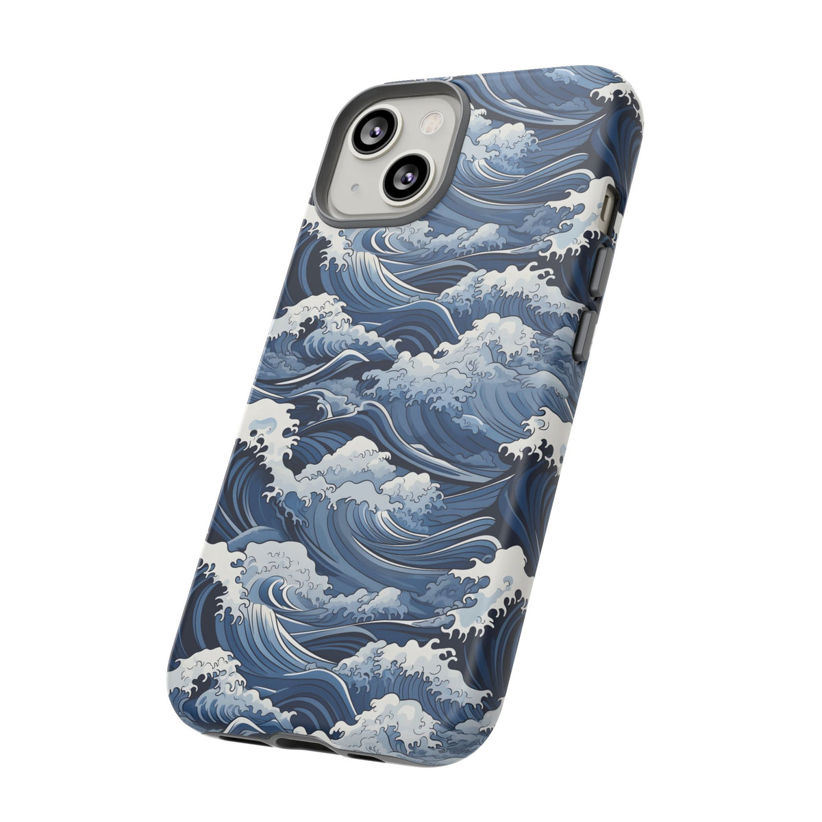 Japanese Waves Phone Case – Embrace Timeless Elegance with Classic Design