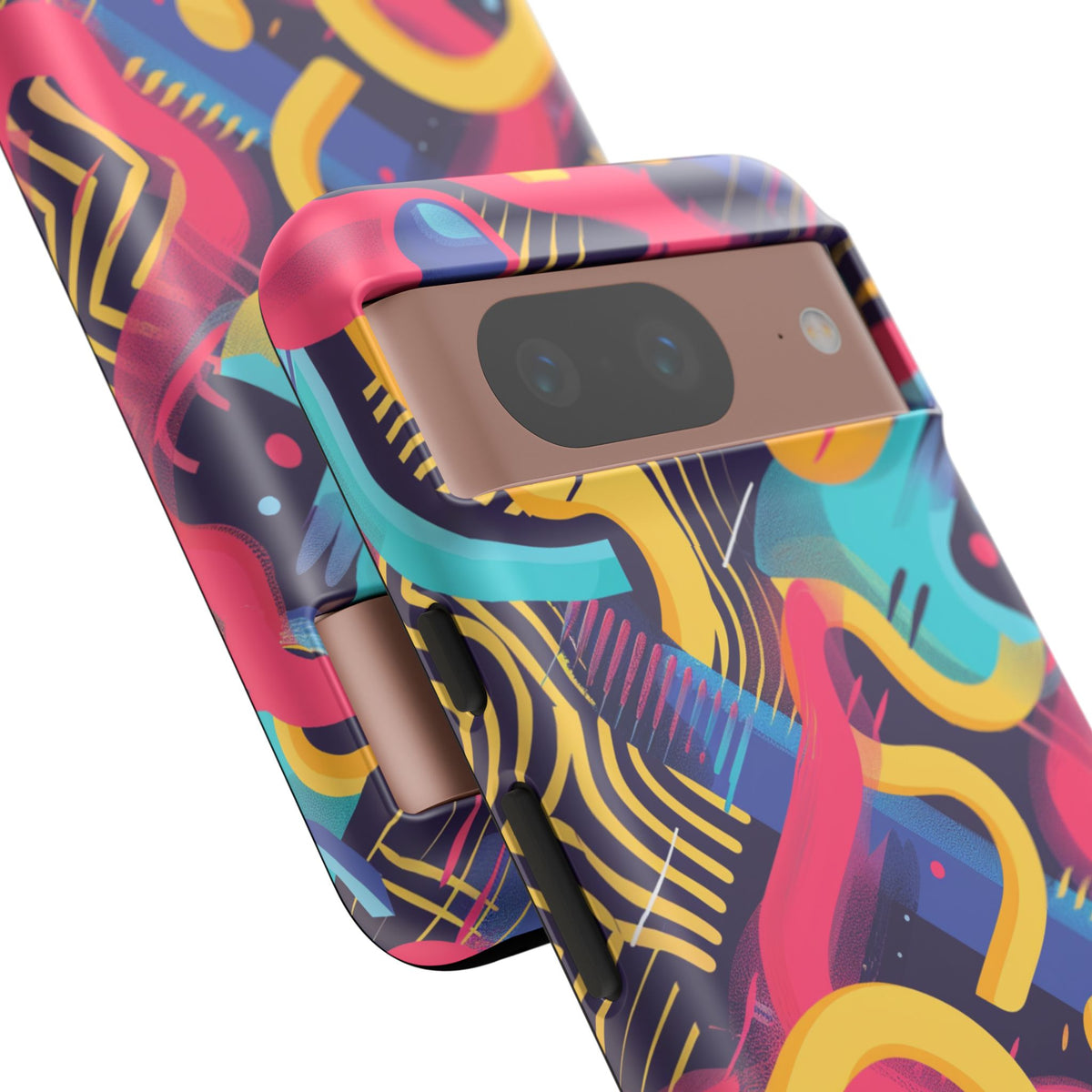 Retro 80s Seamless Phone Case – Vintage Style Meets Modern Protection 2