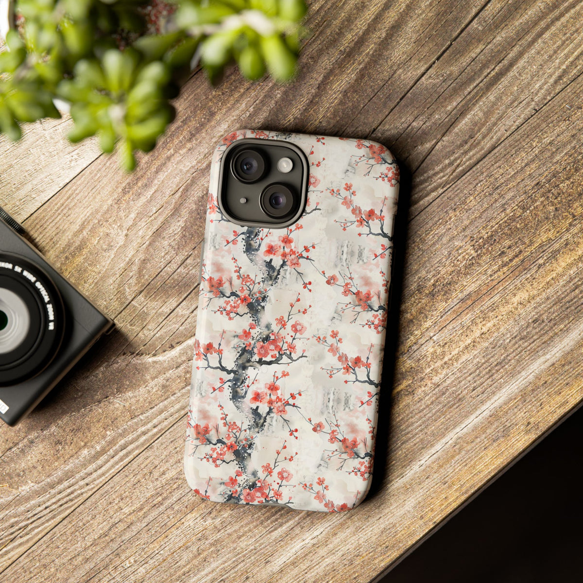 Japanese Pattern Phone Case – Elegant & Timeless Design for Your Phone 034