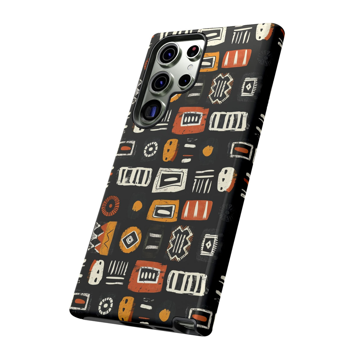 Stylish African Pattern Phone Case – Unique and Vibrant Protection 198