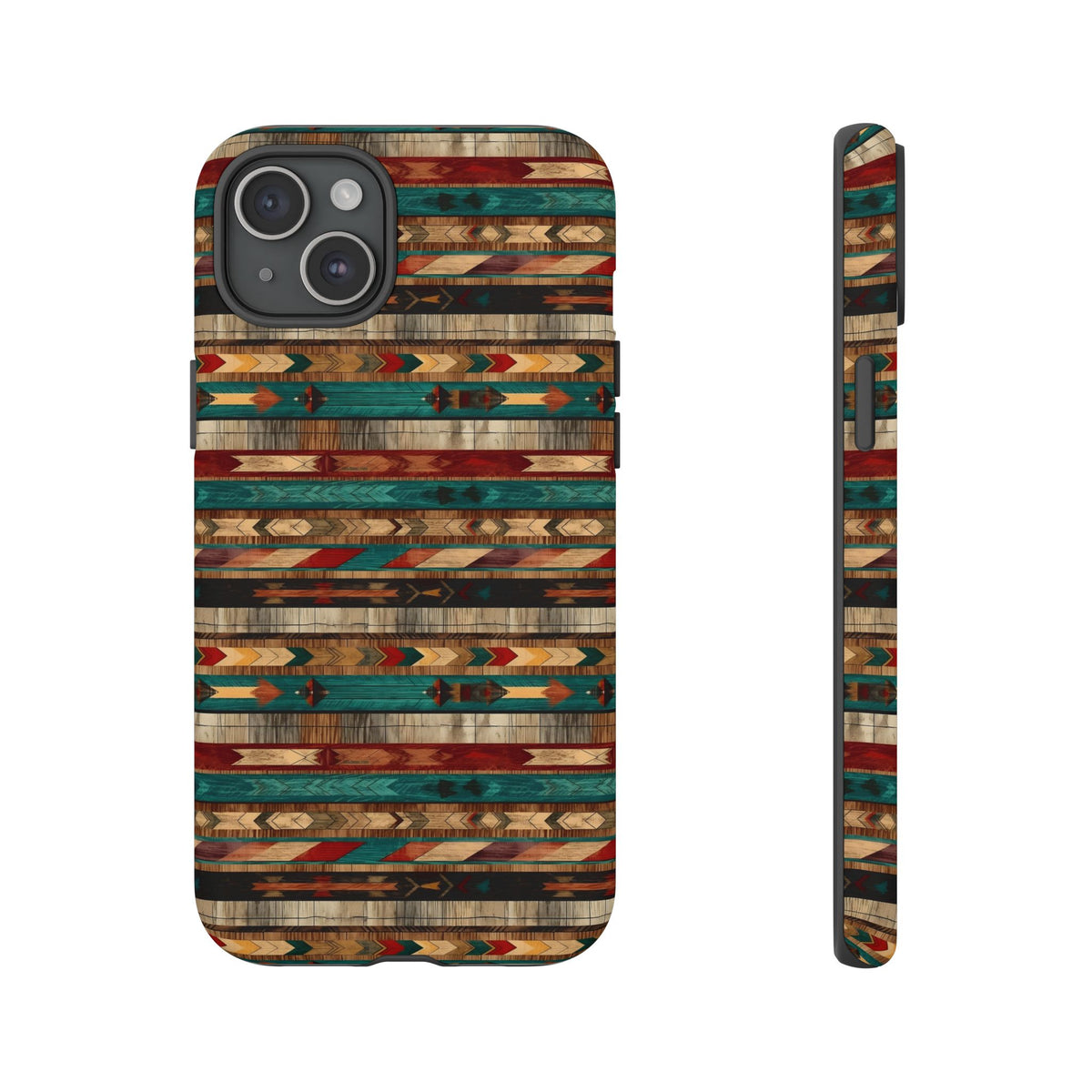 Vintage Western Seamless Design Phone Case – Classic and Timeless Western Style 2