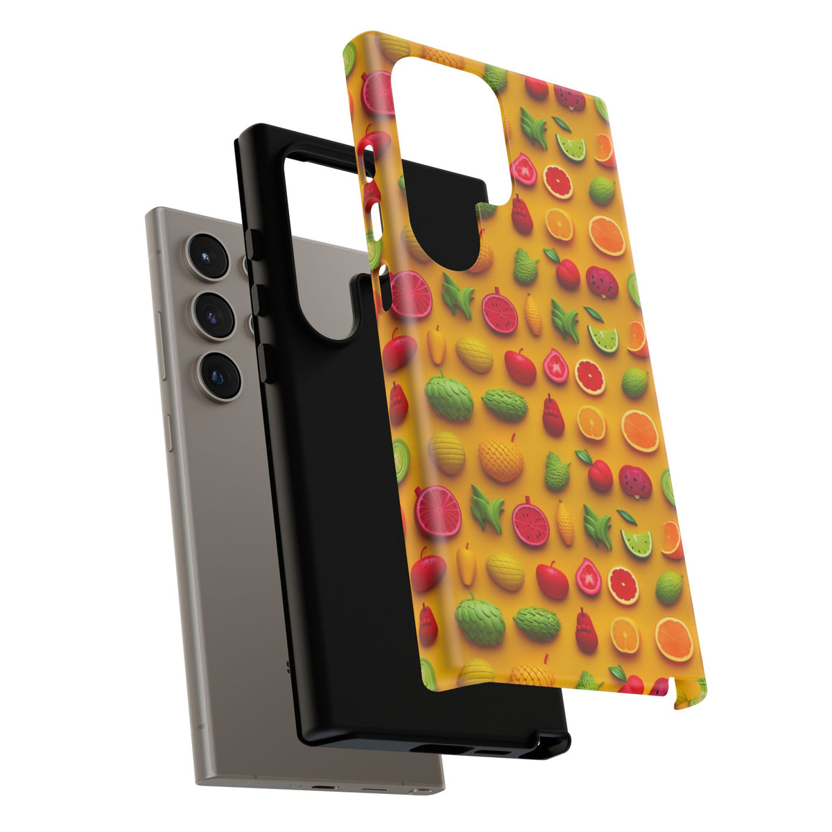 Fruit Pattern Phone Case – Vibrant & Fun Design for Your Smartphone 822