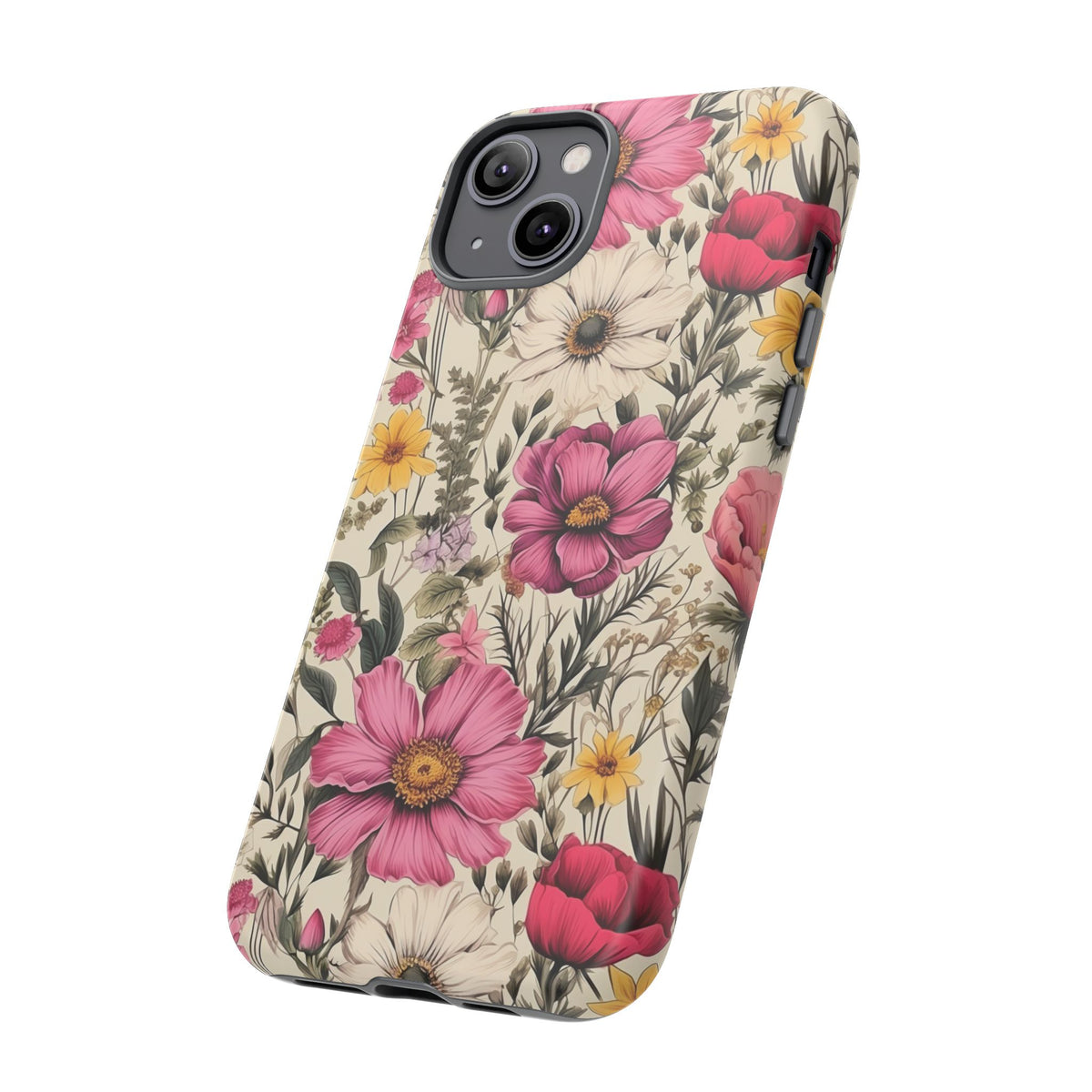 Tough CasesWildflower Design Phone Case – Beautiful Nature-Inspired Floral Pattern 2