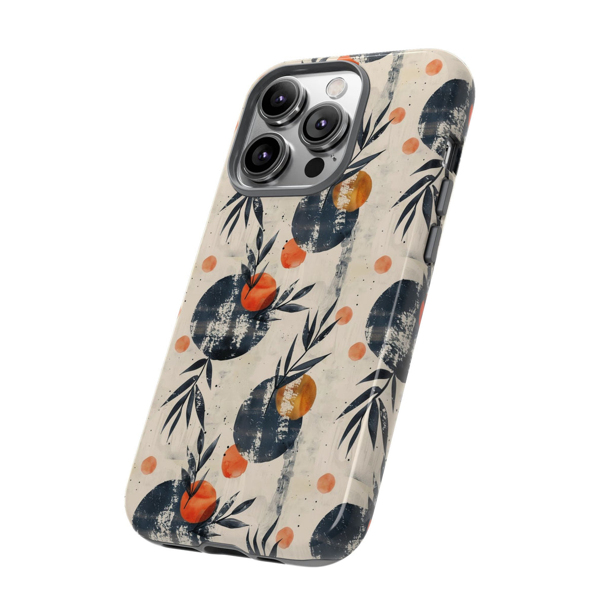 Japanese Pattern Phone Case – Elegant & Timeless Design for Your Phone 088