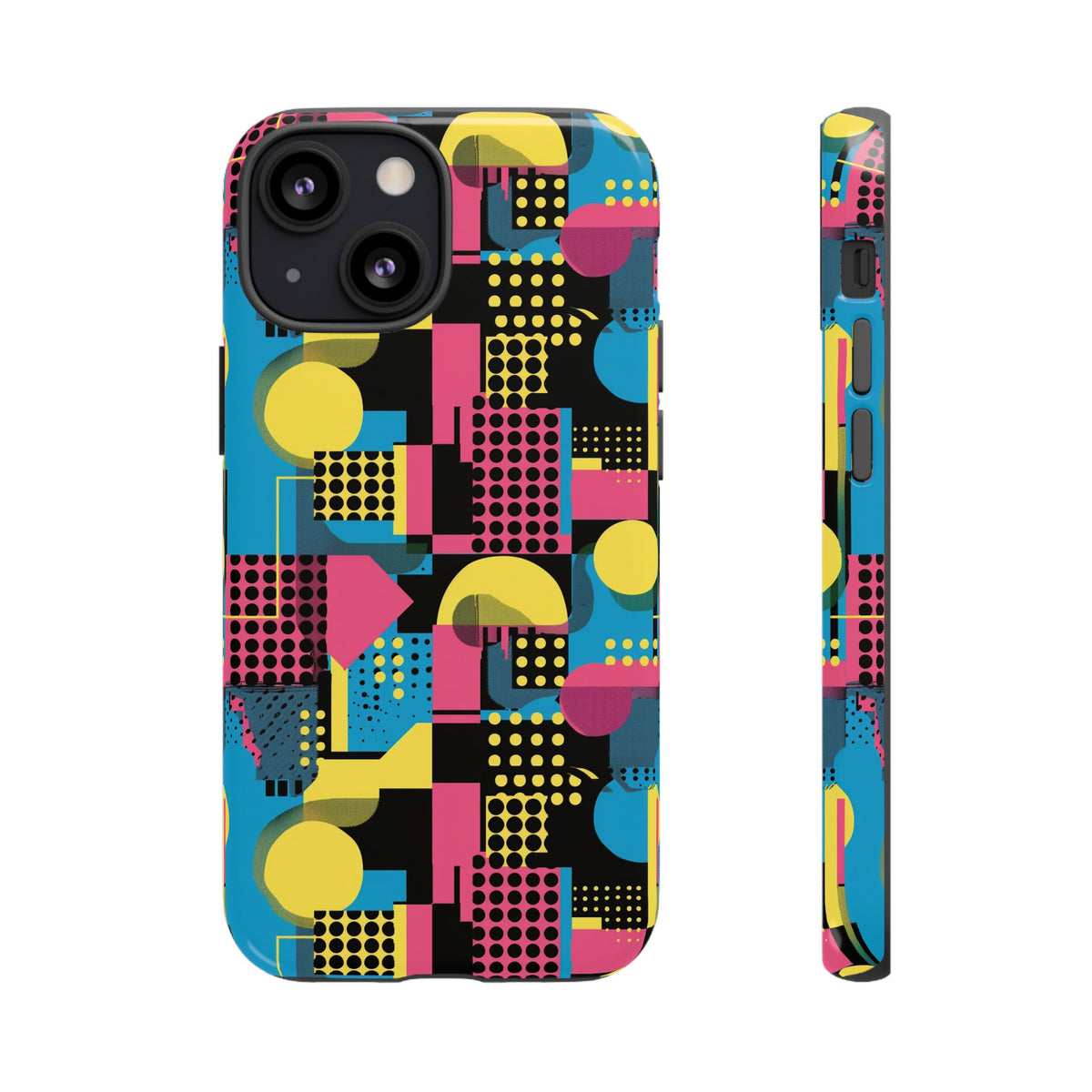 Retro 80s Seamless Phone Case – Vintage Style Meets Modern Protection 168