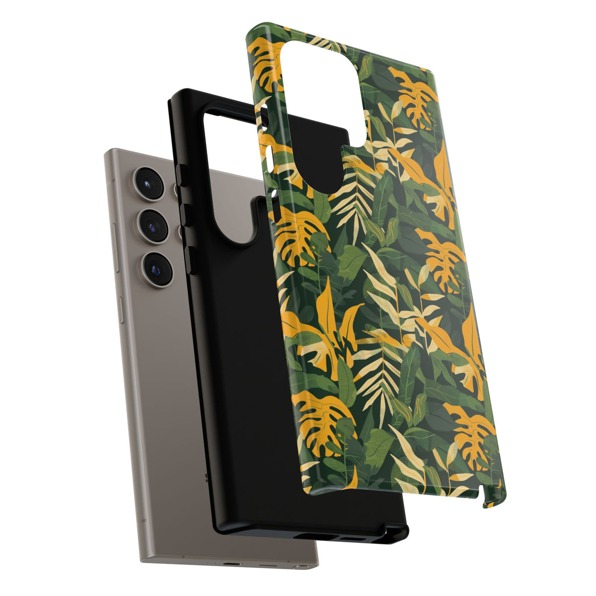 Jungle Pattern Phone Case – Exotic & Lush Design for Your Phone 347