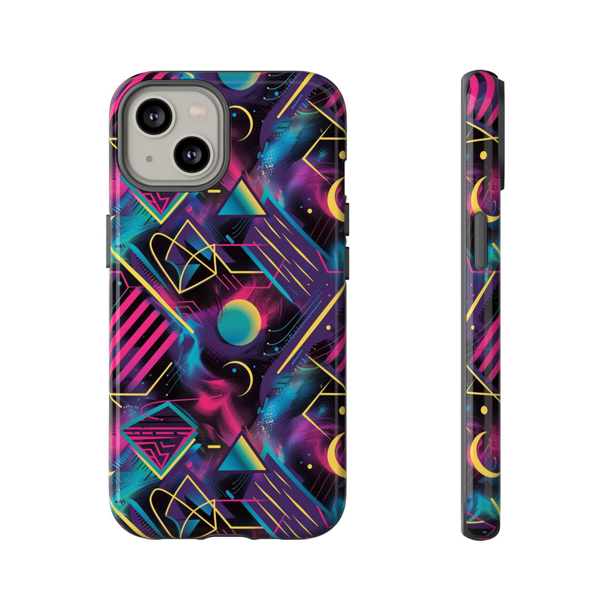 Retro 80s Seamless Phone Case – Vintage Style Meets Modern Protection 076