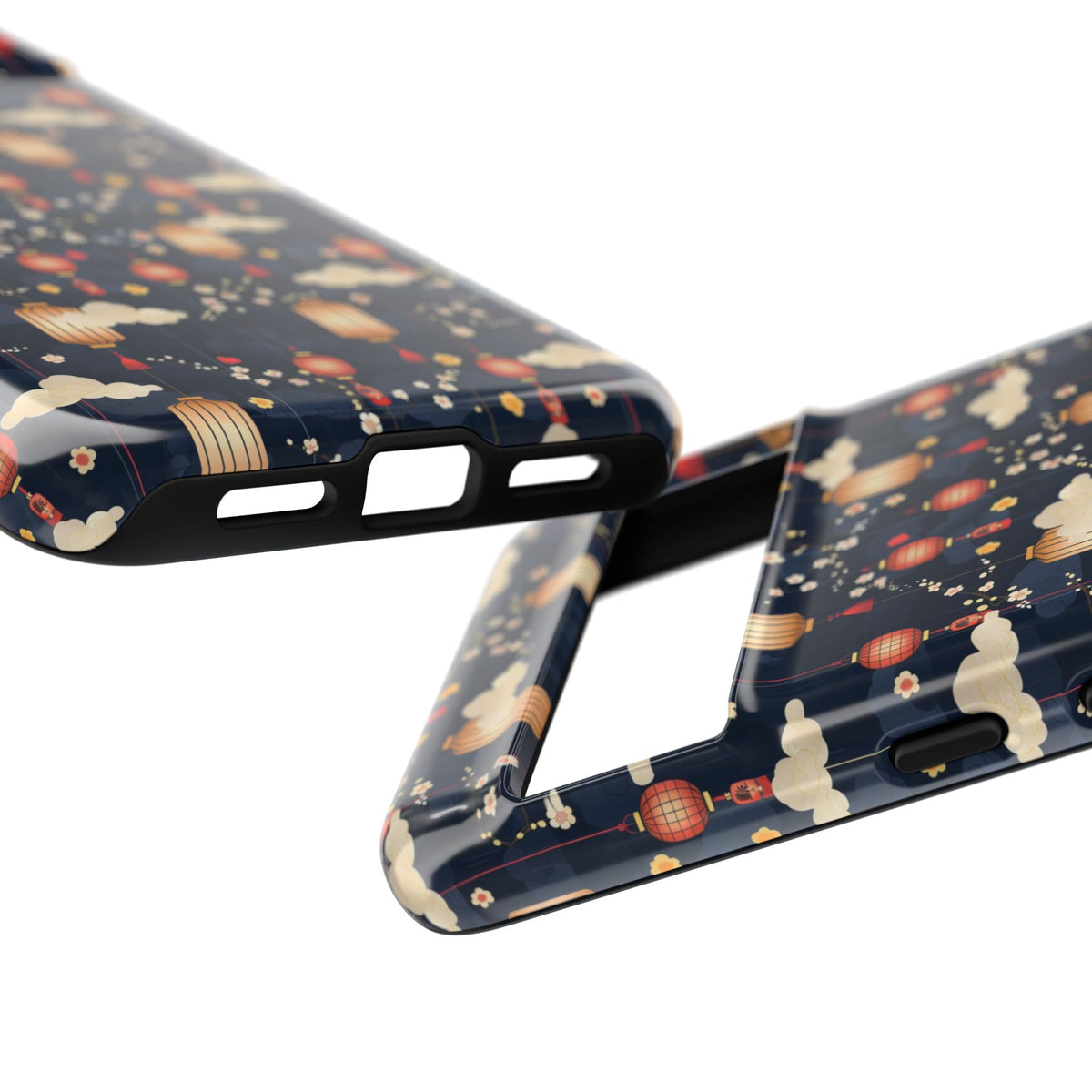 Japanese Pattern Phone Case – Elegant & Timeless Design for Your Phone 470