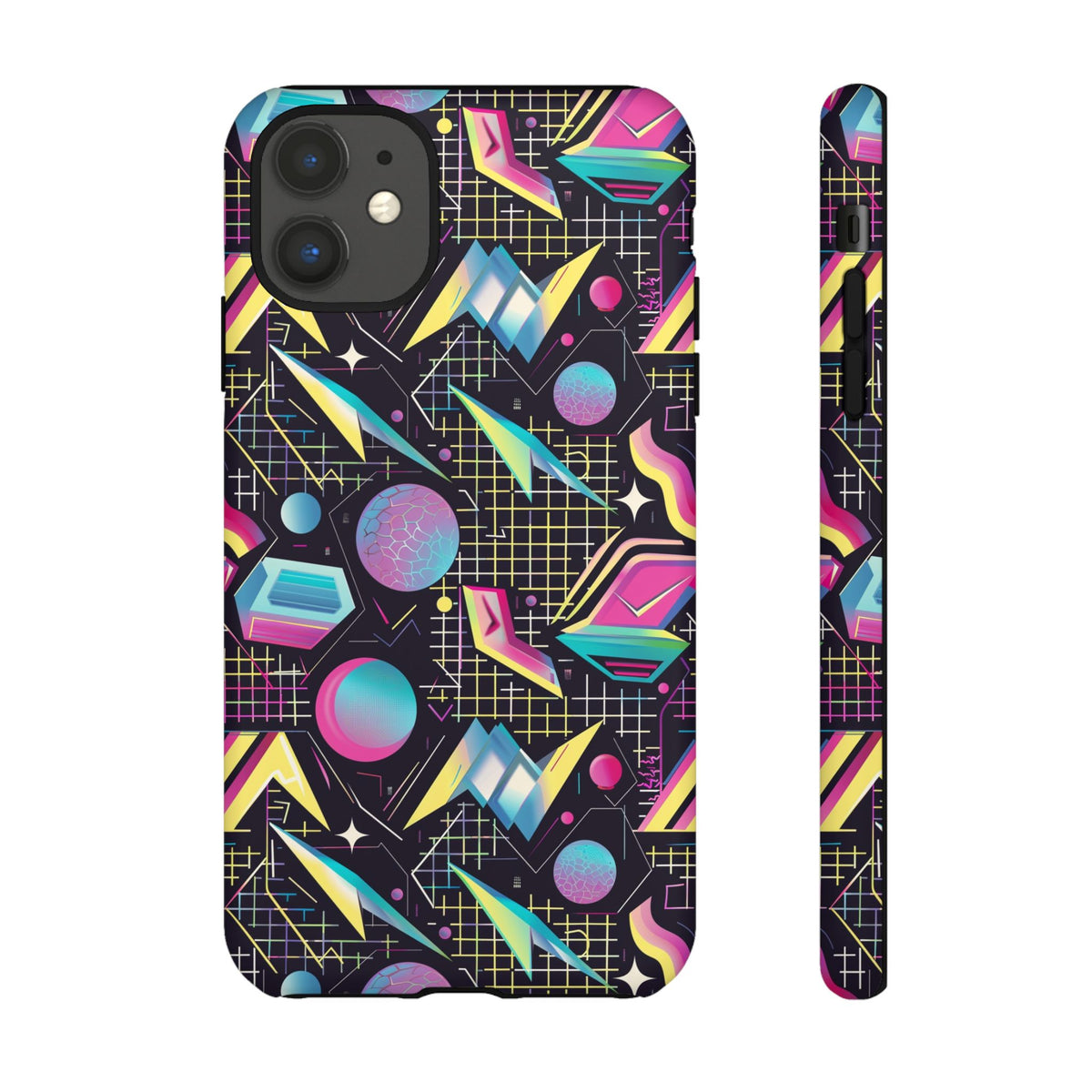 Retro 80s Seamless Phone Case – Vintage Style Meets Modern Protection 086