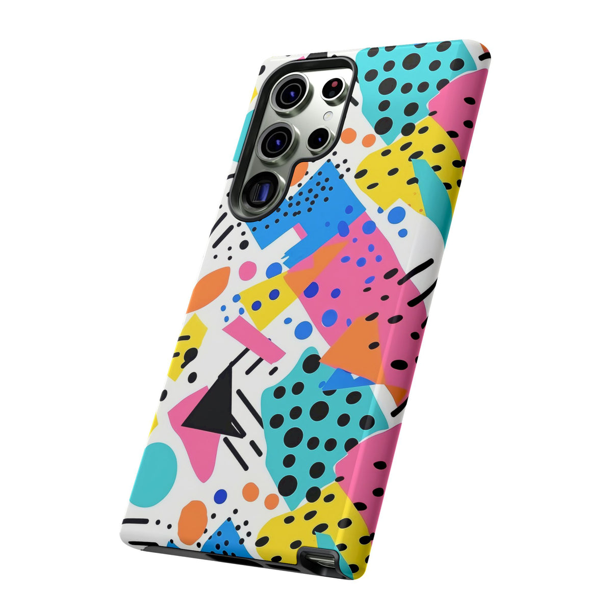 Bright Summer Memphis Design Phone Case – Vibrant and Playful Phone Cover