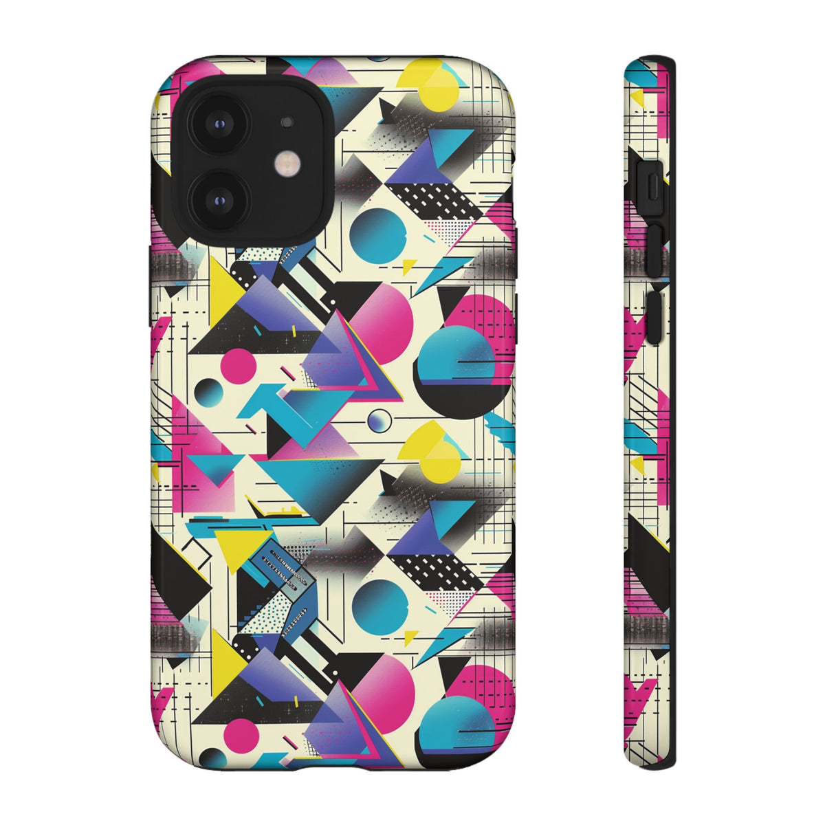 Retro 80s Seamless Phone Case – Vintage Style Meets Modern Protection 202