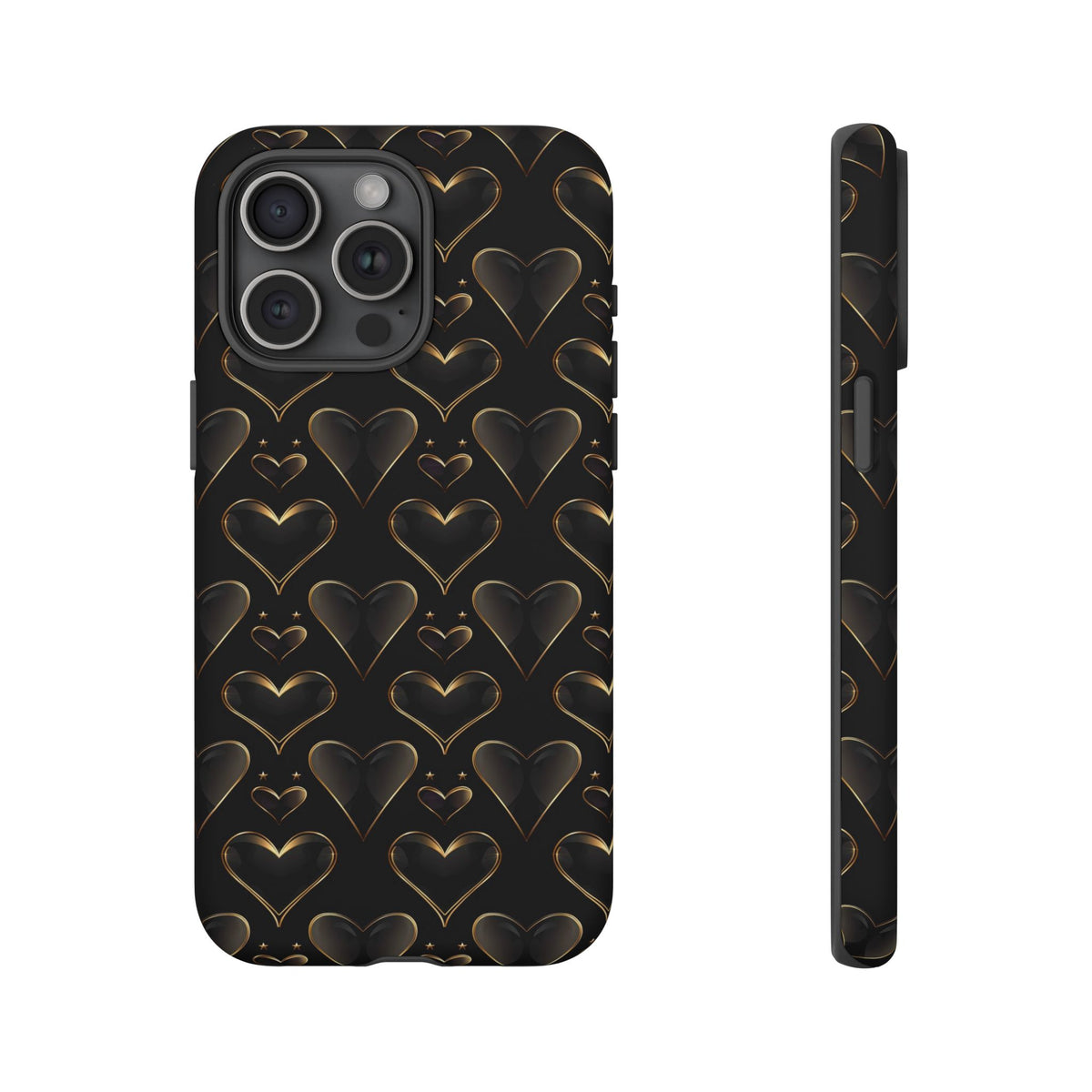 Heart Pattern Phone Case – Stylish & Loving Design for Your Device 362