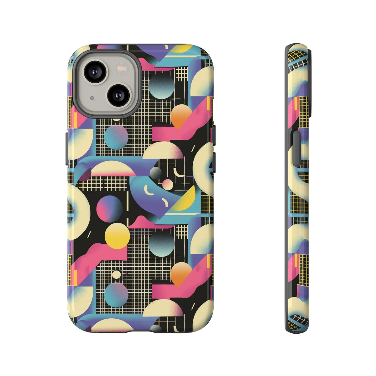 Retro 80s Seamless Phone Case – Vintage Style Meets Modern Protection 227