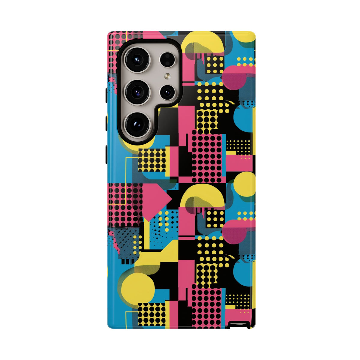 Retro 80s Seamless Phone Case – Vintage Style Meets Modern Protection 168