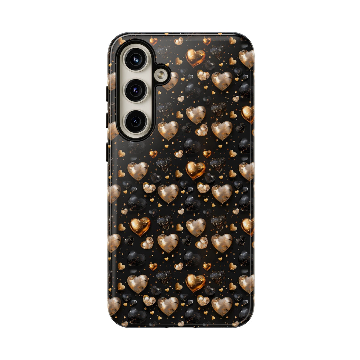 Heart Pattern Phone Case – Stylish & Loving Design for Your Device 233