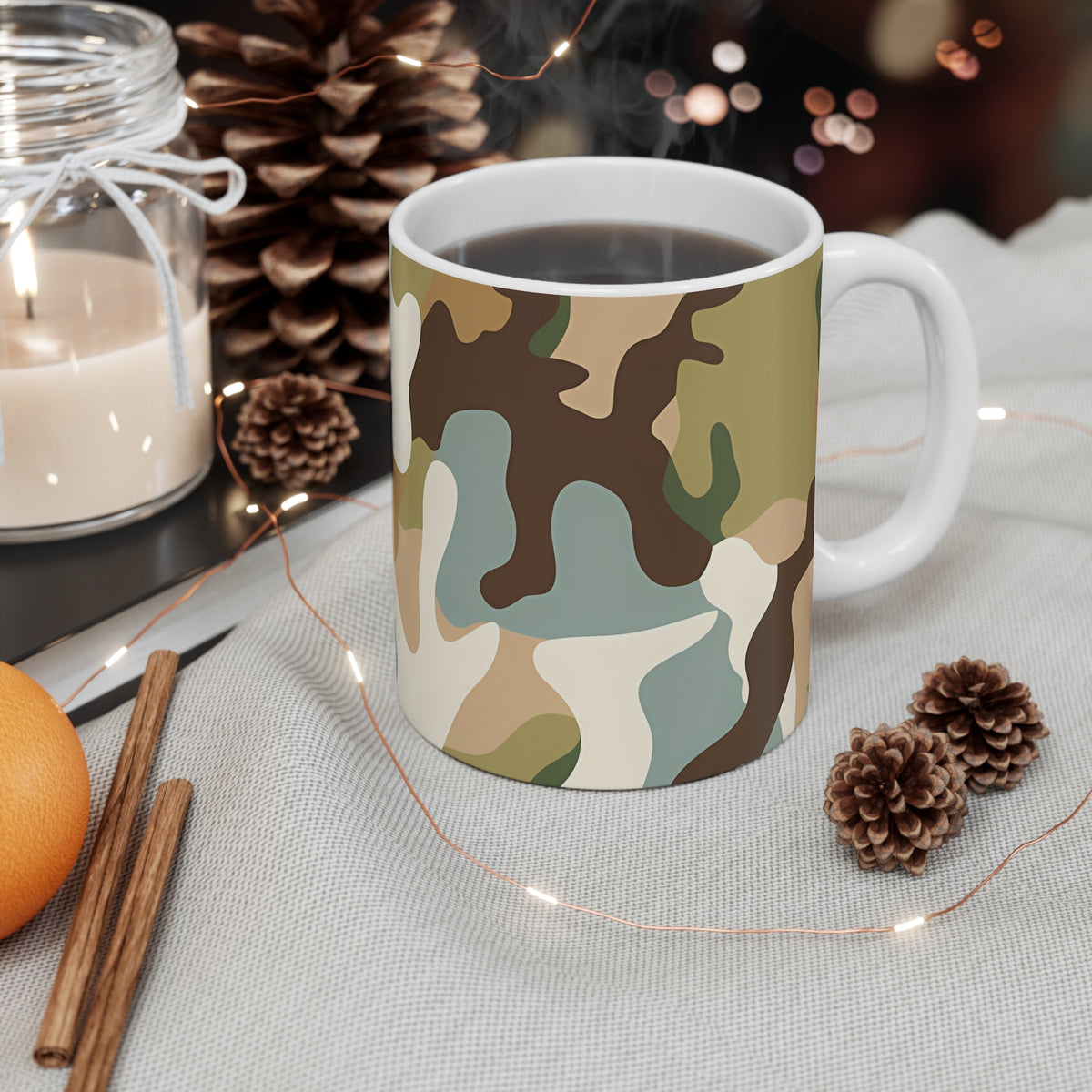 All-Over Camouflage Pattern Coffee Mug 229