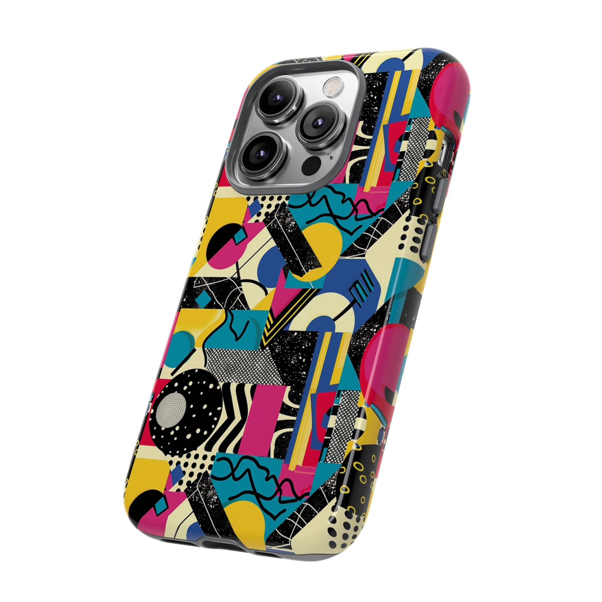 Retro 80s Seamless Phone Case – Vintage Style Meets Modern Protection 194