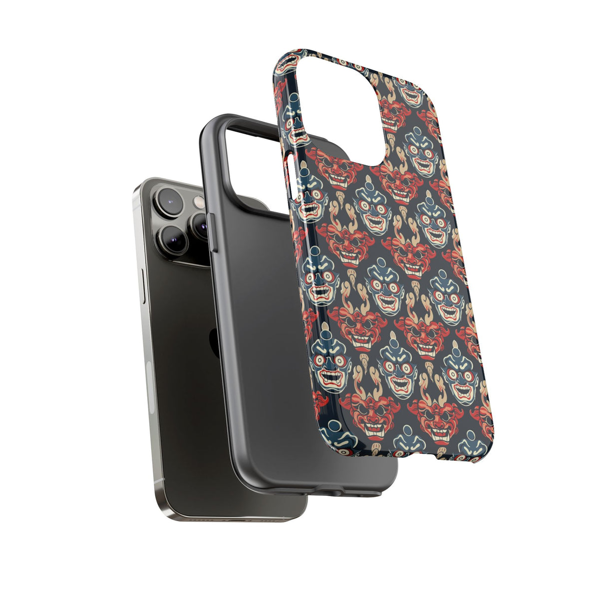 Japanese Pattern Phone Case – Elegant & Timeless Design for Your Phone 153