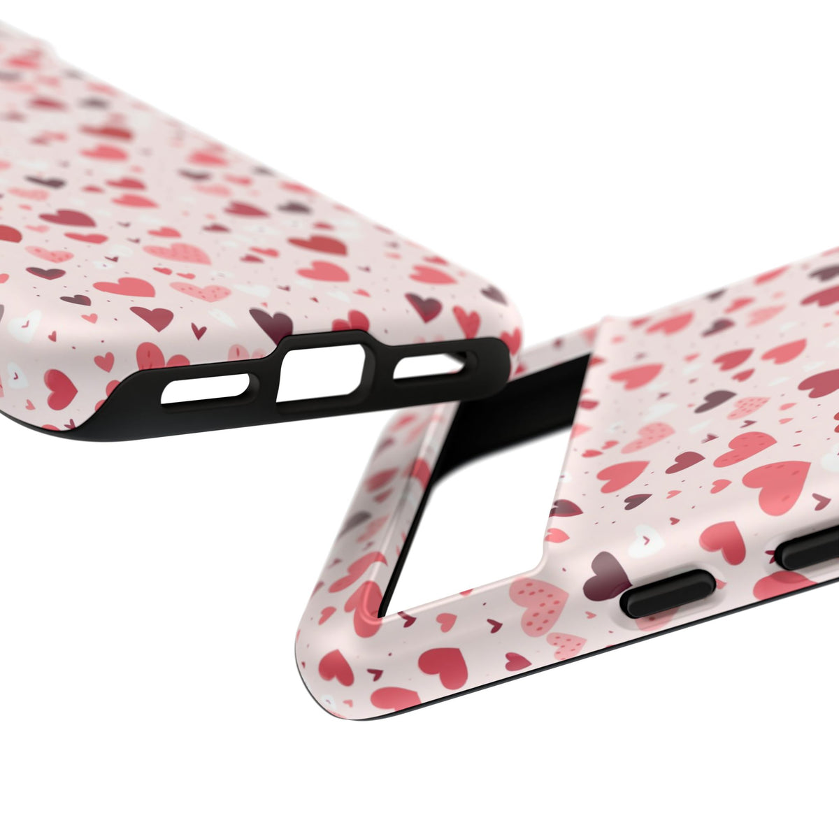 Heart Pattern Phone Case – Stylish & Loving Design for Your Device 817