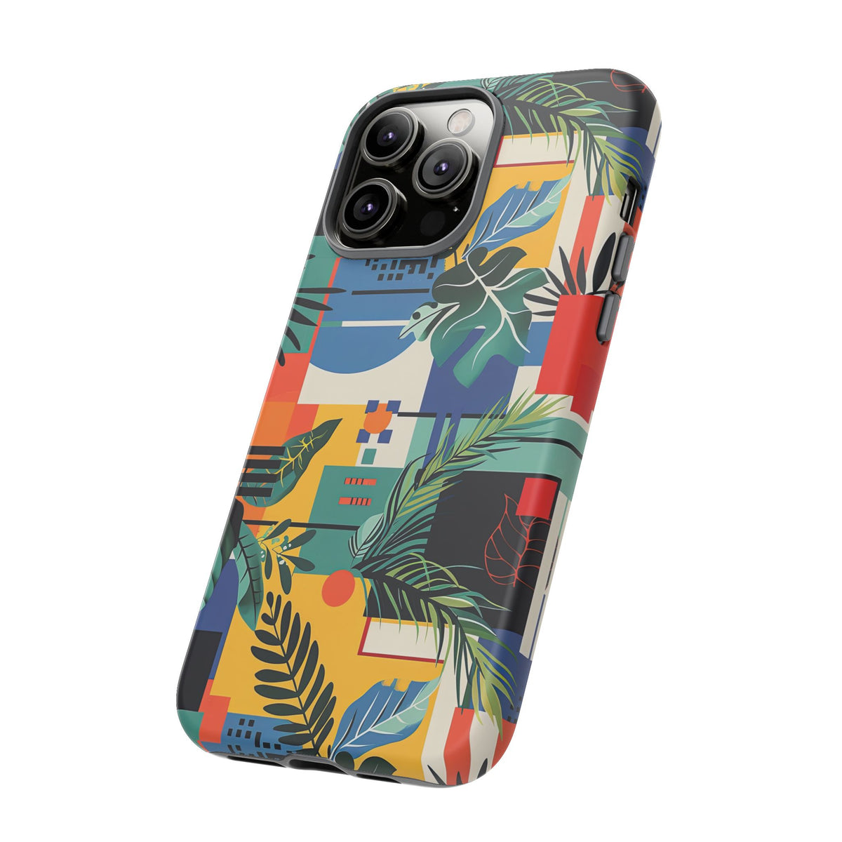 Jungle Collage Phone Case – Vibrant & Durable Nature-Inspired Protection