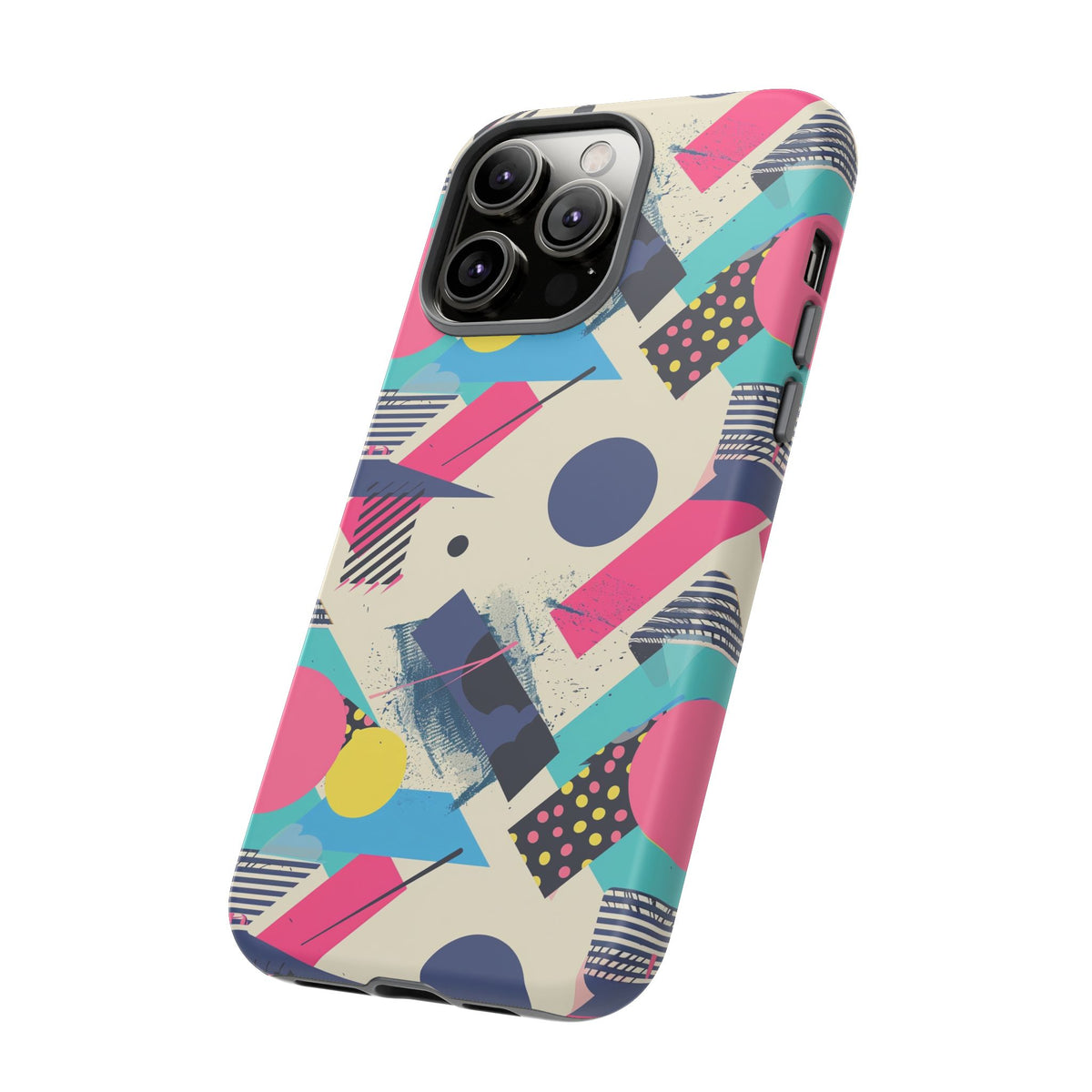 Retro 80s Seamless Phone Case – Vintage Style Meets Modern Protection 089