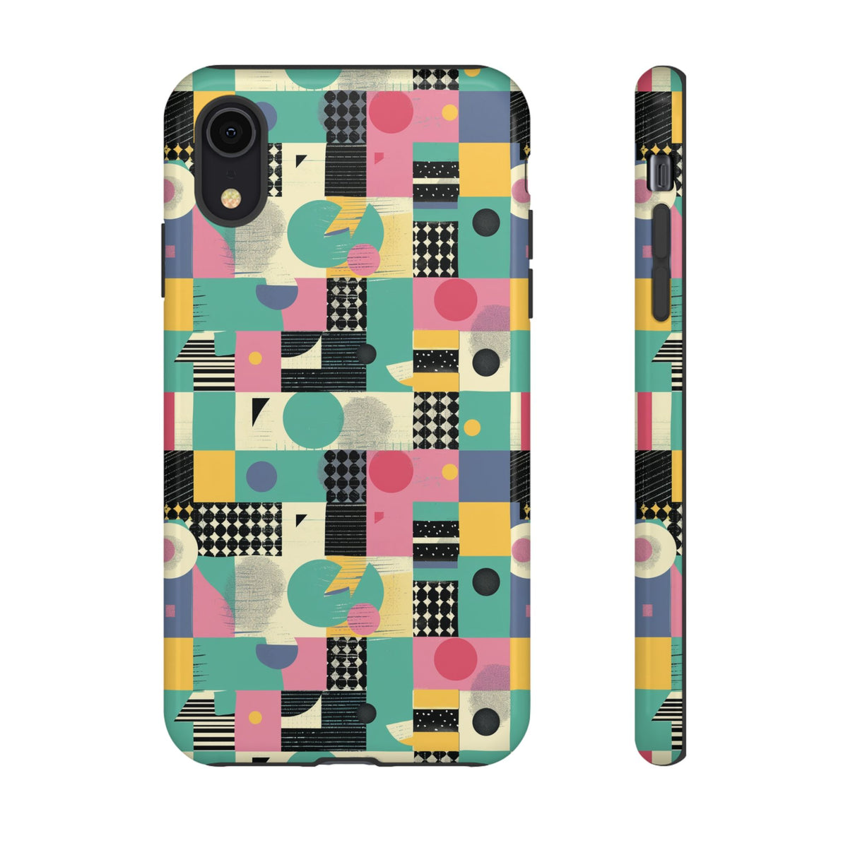 Retro 80s Seamless Phone Case – Vintage Style Meets Modern Protection 289