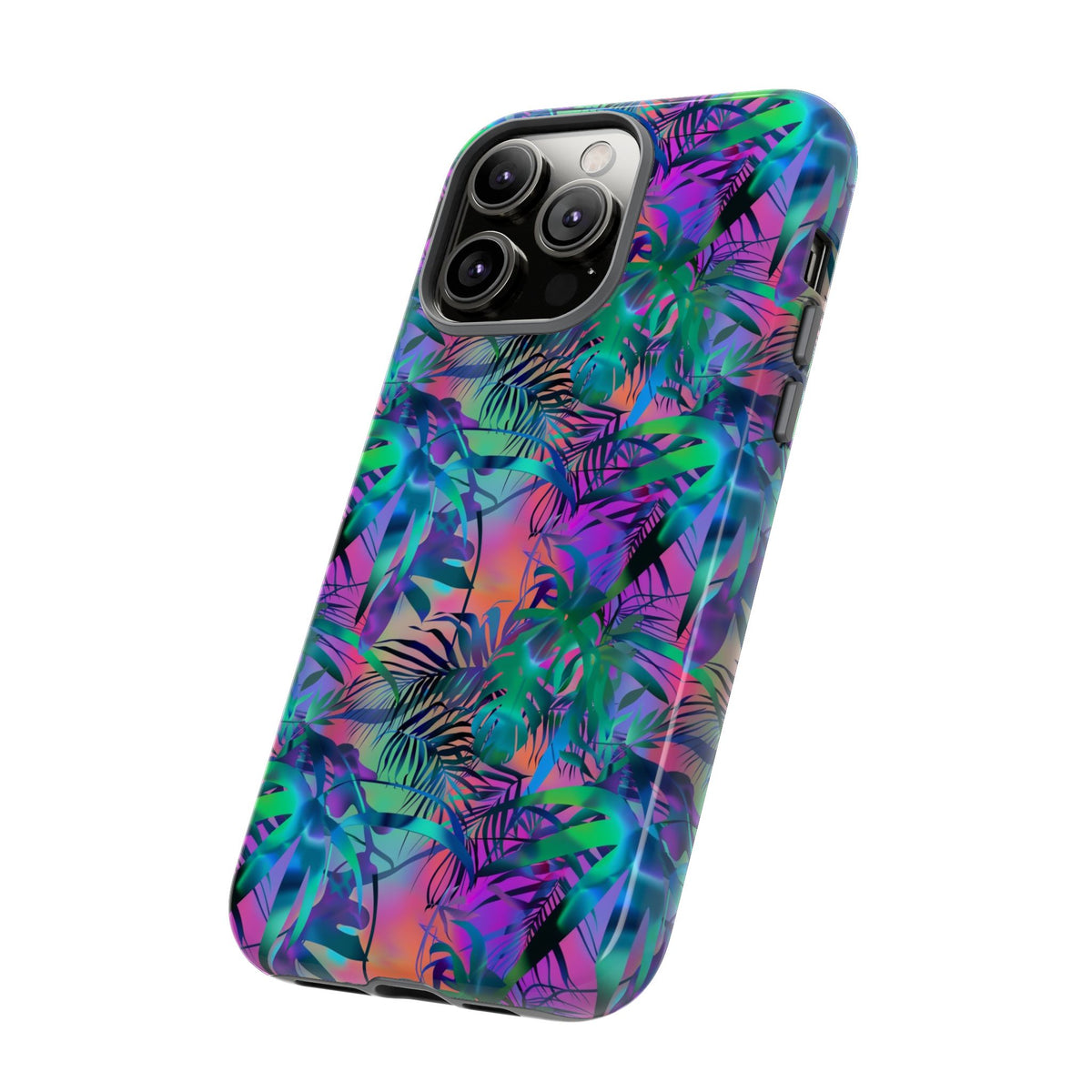 Jungle Pattern Phone Case – Exotic & Lush Design for Your Phone 325