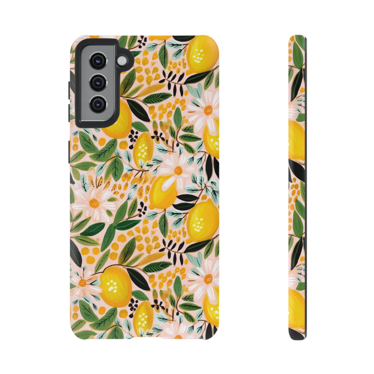 Cute Summer Lemons Phone Case – Refreshing Citrus Design for Your Phone 2