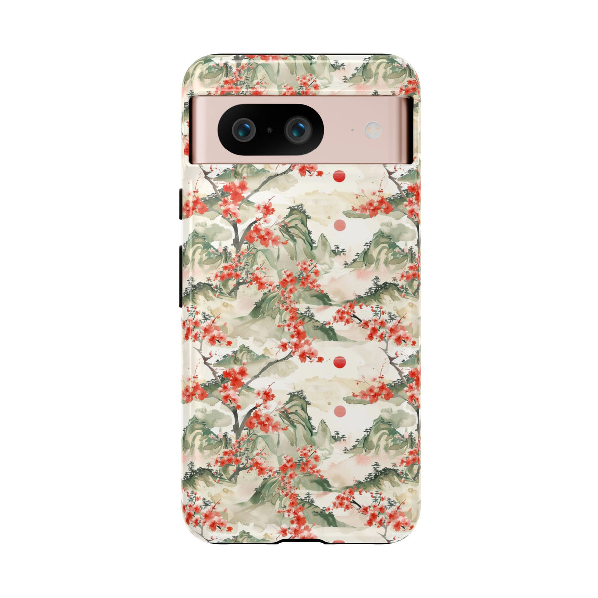 Japanese Pattern Phone Case – Elegant & Timeless Design for Your Phone 089