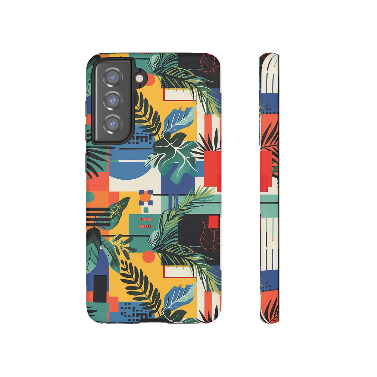 Jungle Collage Phone Case – Vibrant & Durable Nature-Inspired Protection