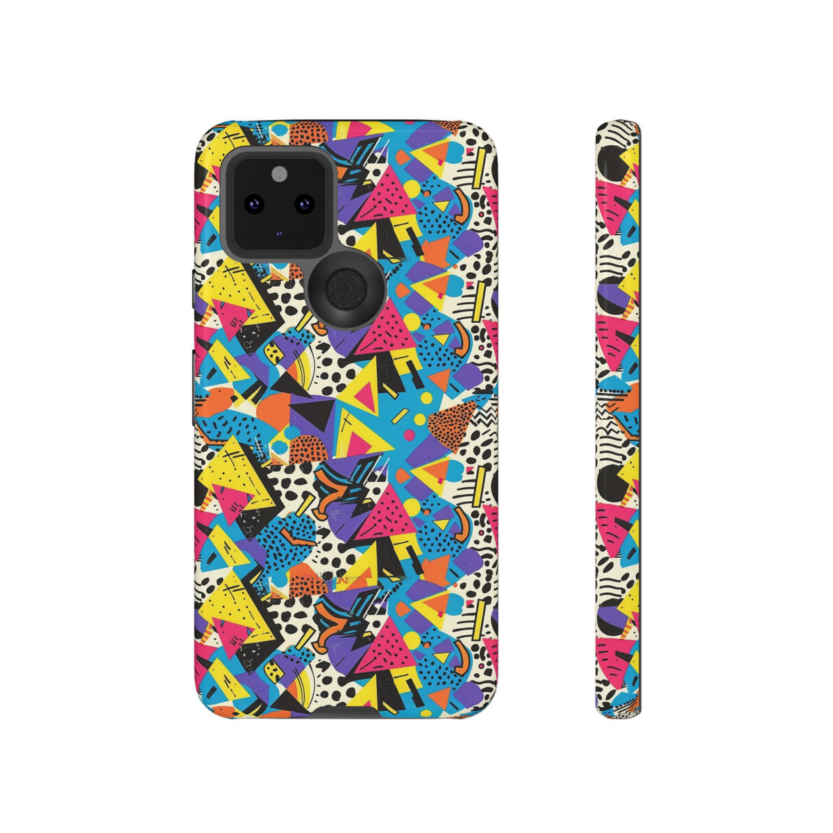 90s Themed Seamless Pattern Phone Case – Embrace Retro Style and Protection 231