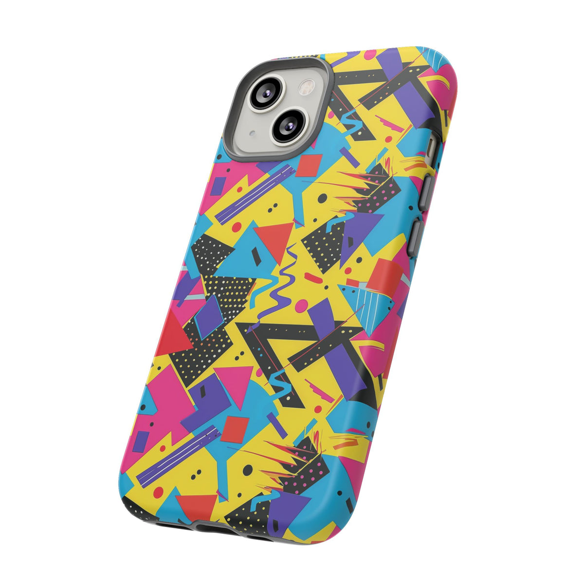 90s Themed Seamless Pattern Phone Case – Embrace Retro Style and Protection 223