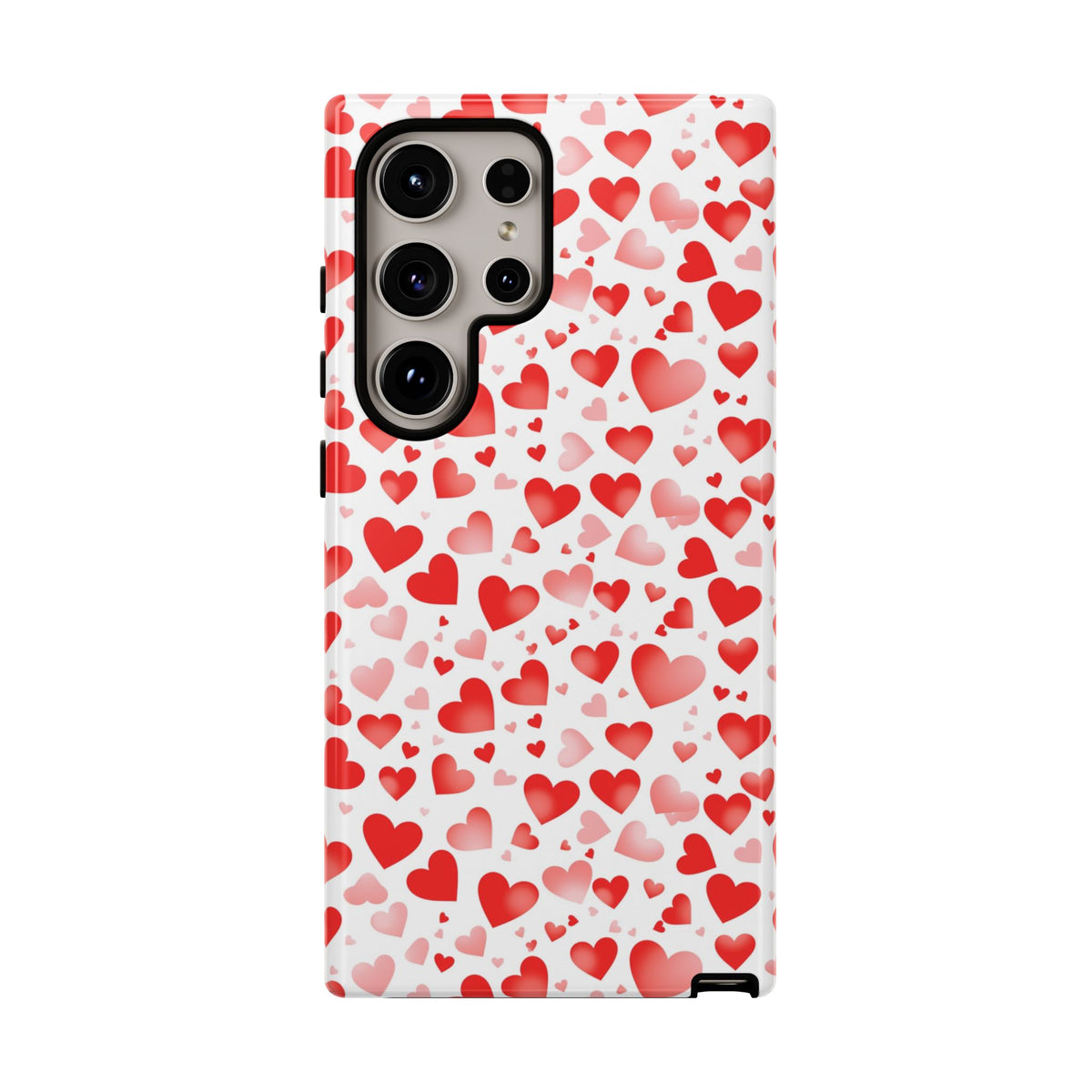 Heart Pattern Phone Case – Stylish & Loving Design for Your Device 231