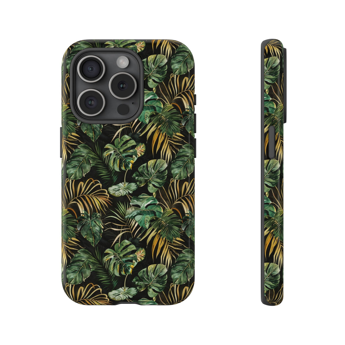 Jungle Pattern Phone Case – Exotic & Lush Design for Your Phone 334