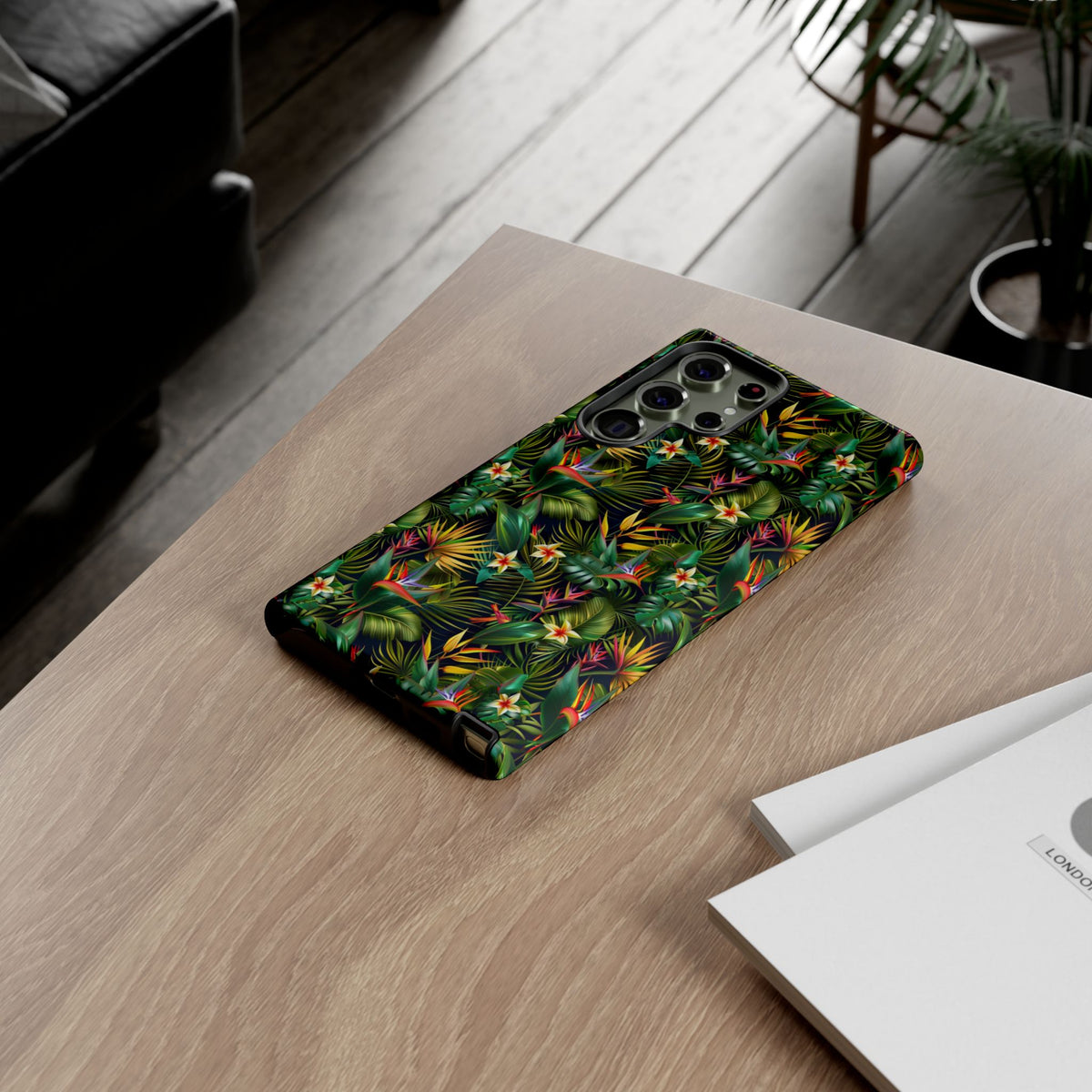 Jungle Pattern Phone Case – Exotic & Lush Design for Your Phone 348