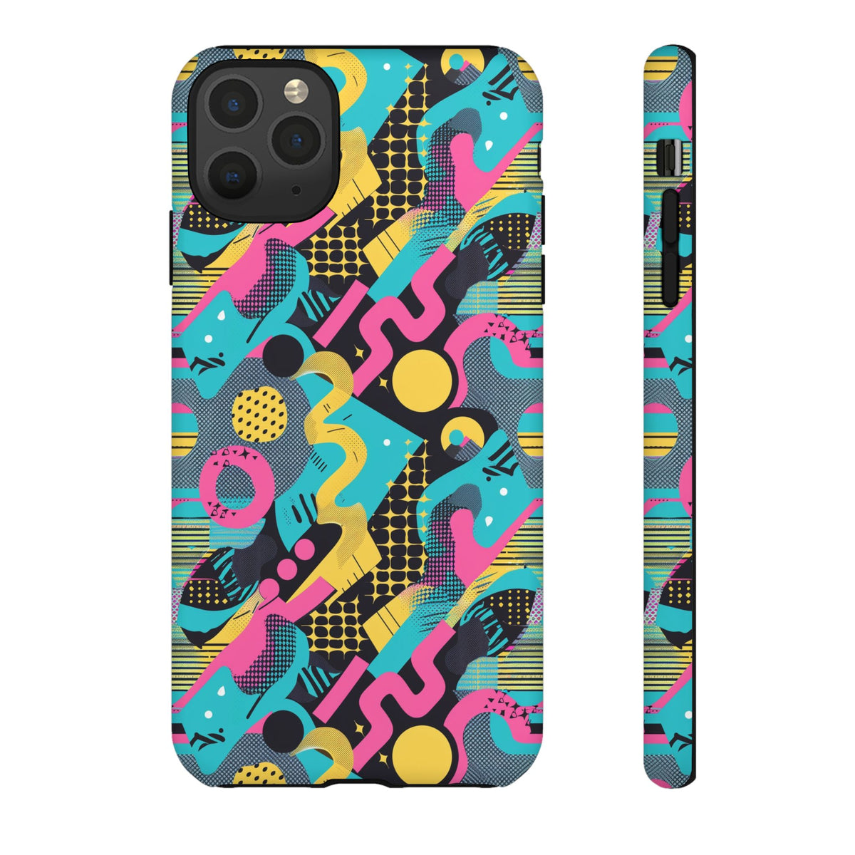 Retro 80s Seamless Phone Case – Vintage Style Meets Modern Protection 138