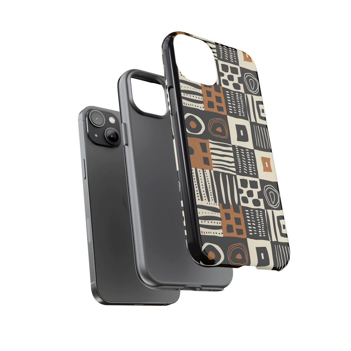Stylish African Pattern Phone Case – Unique and Vibrant Protection 168